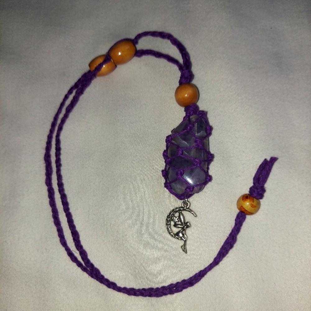 Boho Amethyst Necklace